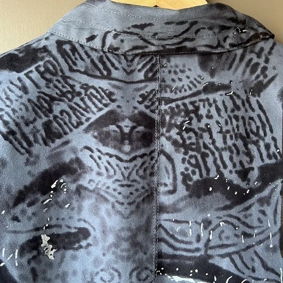 Orly Grey with Black Pattern Spring/Fall Jacket - Picture 9 of 11